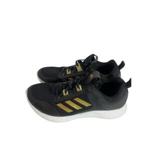 Adidas EdgeBounce 1.5 Black Gold Woman’s Running Sneaker 10